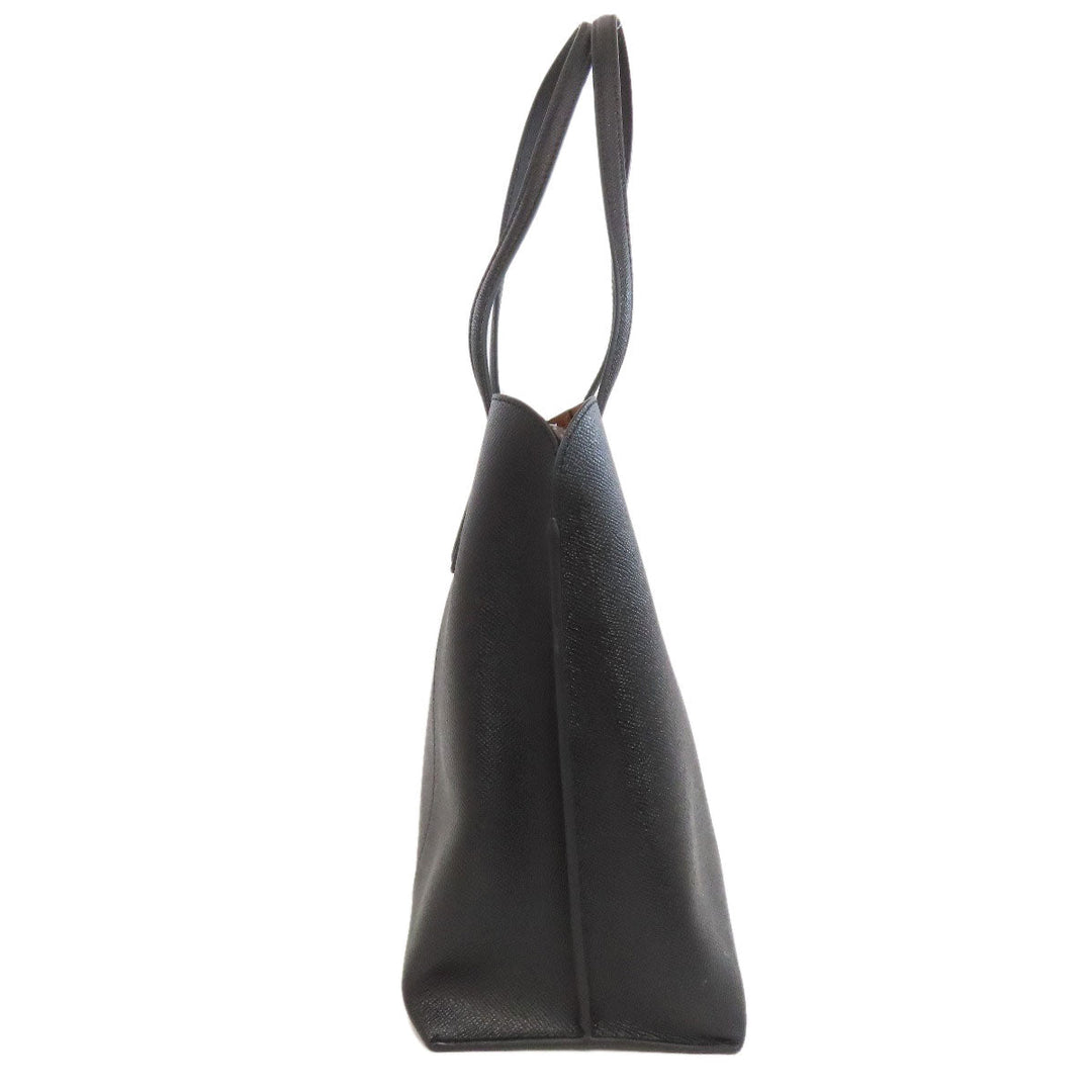 Furla Tote Bag leather black logo