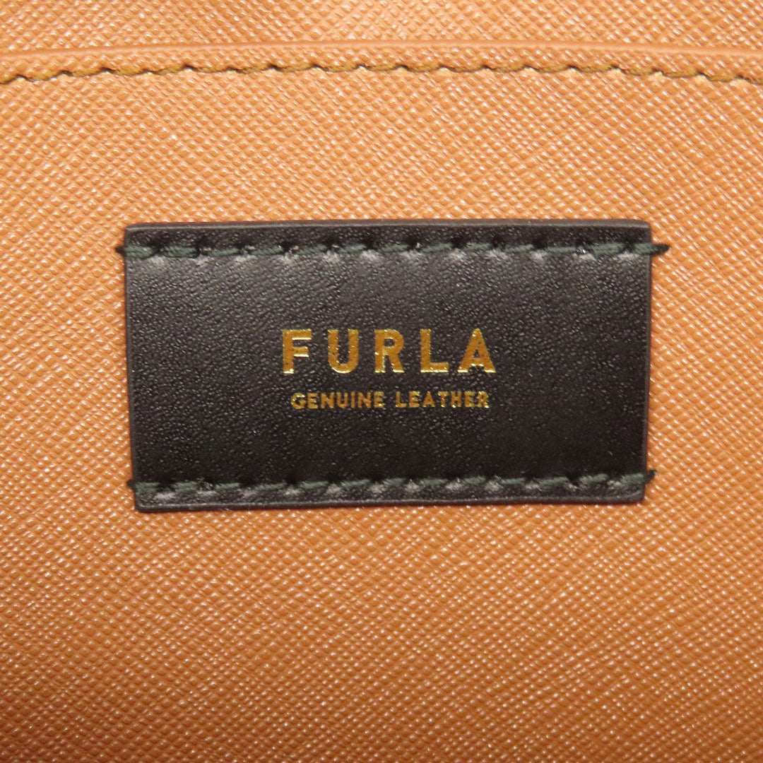 Furla Tote Bag leather black logo
