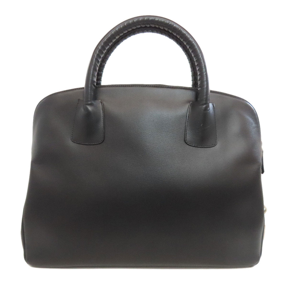 BALLY Handbag PVC black 2WAY Women Used Authentic