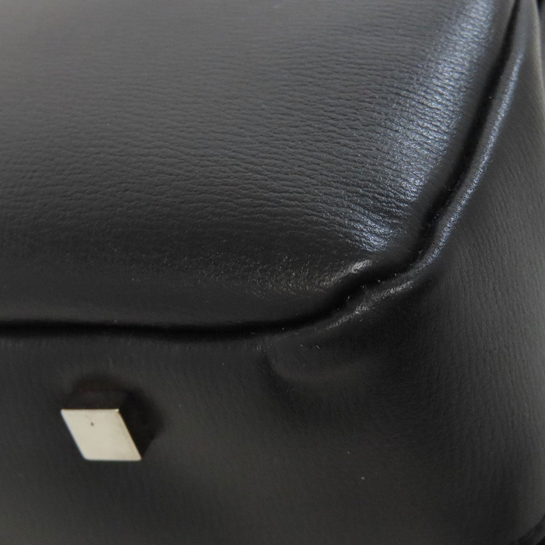 BALLY Handbag PVC black 2WAY Women Used Authentic