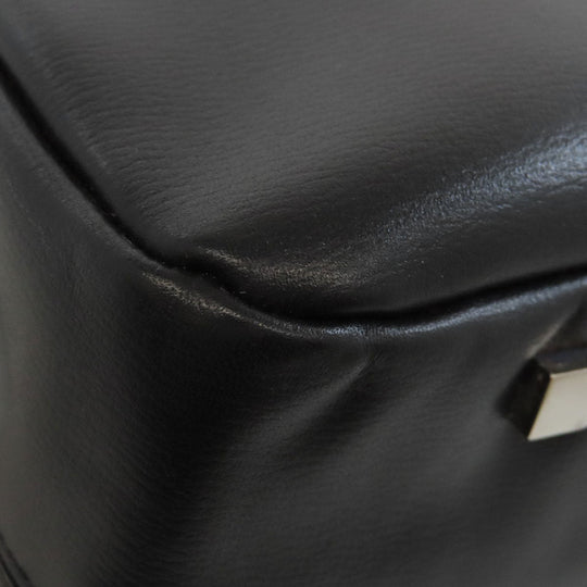 BALLY Handbag PVC black 2WAY Women Used Authentic