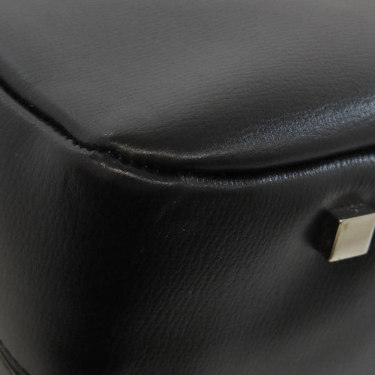 BALLY Handbag PVC black 2WAY Women Used Authentic