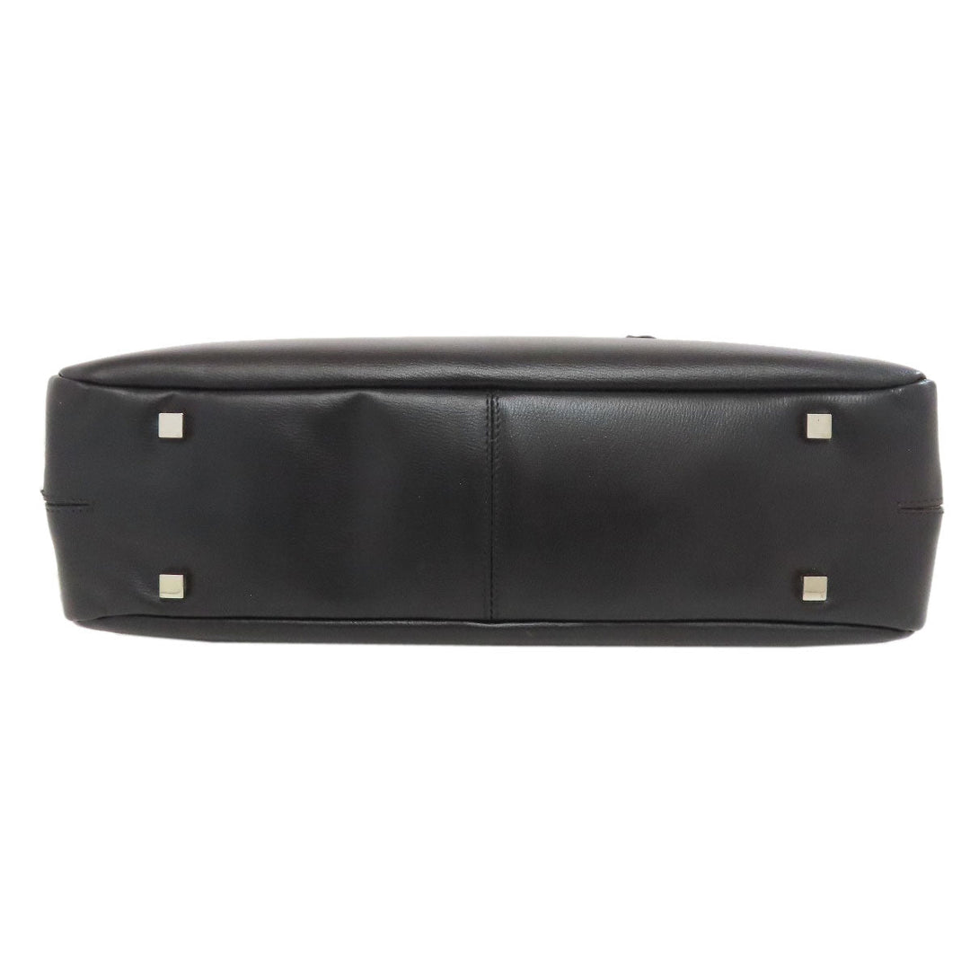 BALLY Handbag PVC black 2WAY Women Used Authentic
