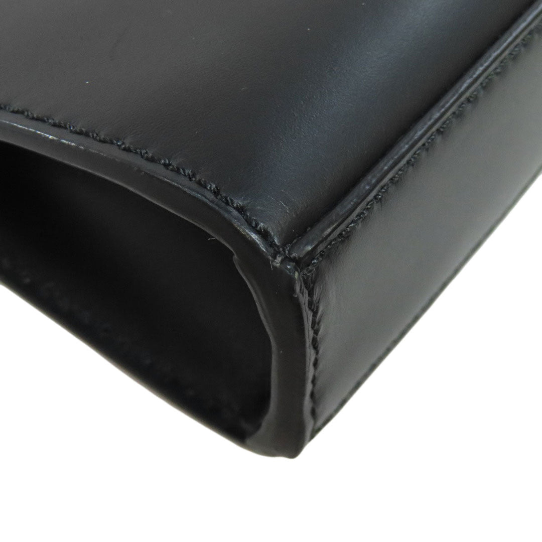 FENDI Shoulder Bag 7VA547 Calfskin black logo