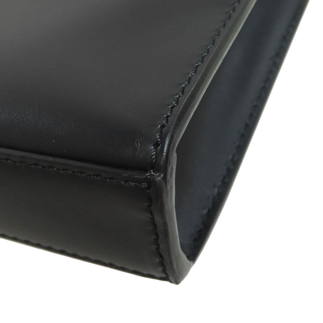 FENDI Shoulder Bag 7VA547 Calfskin black logo