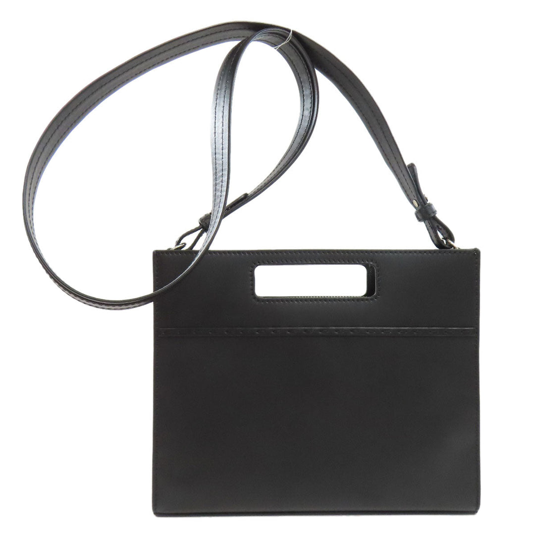 FENDI Shoulder Bag 7VA547 Calfskin black logo