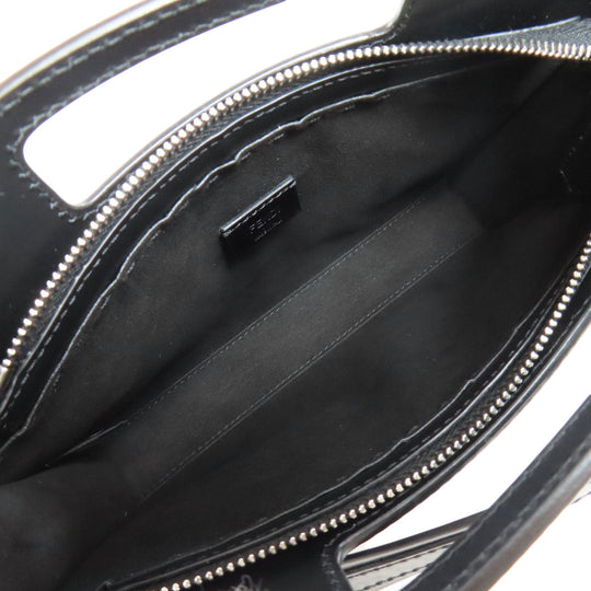 FENDI Shoulder Bag 7VA547 Calfskin black logo