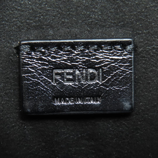 FENDI Shoulder Bag 7VA547 Calfskin black logo