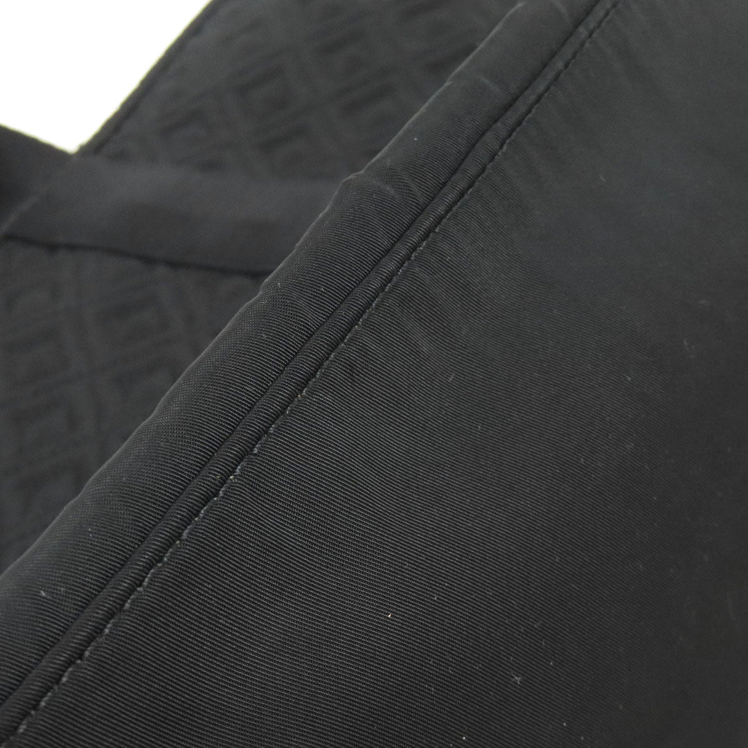 Tory Burch Tote Bag Nylon black logo Women Used Authentic