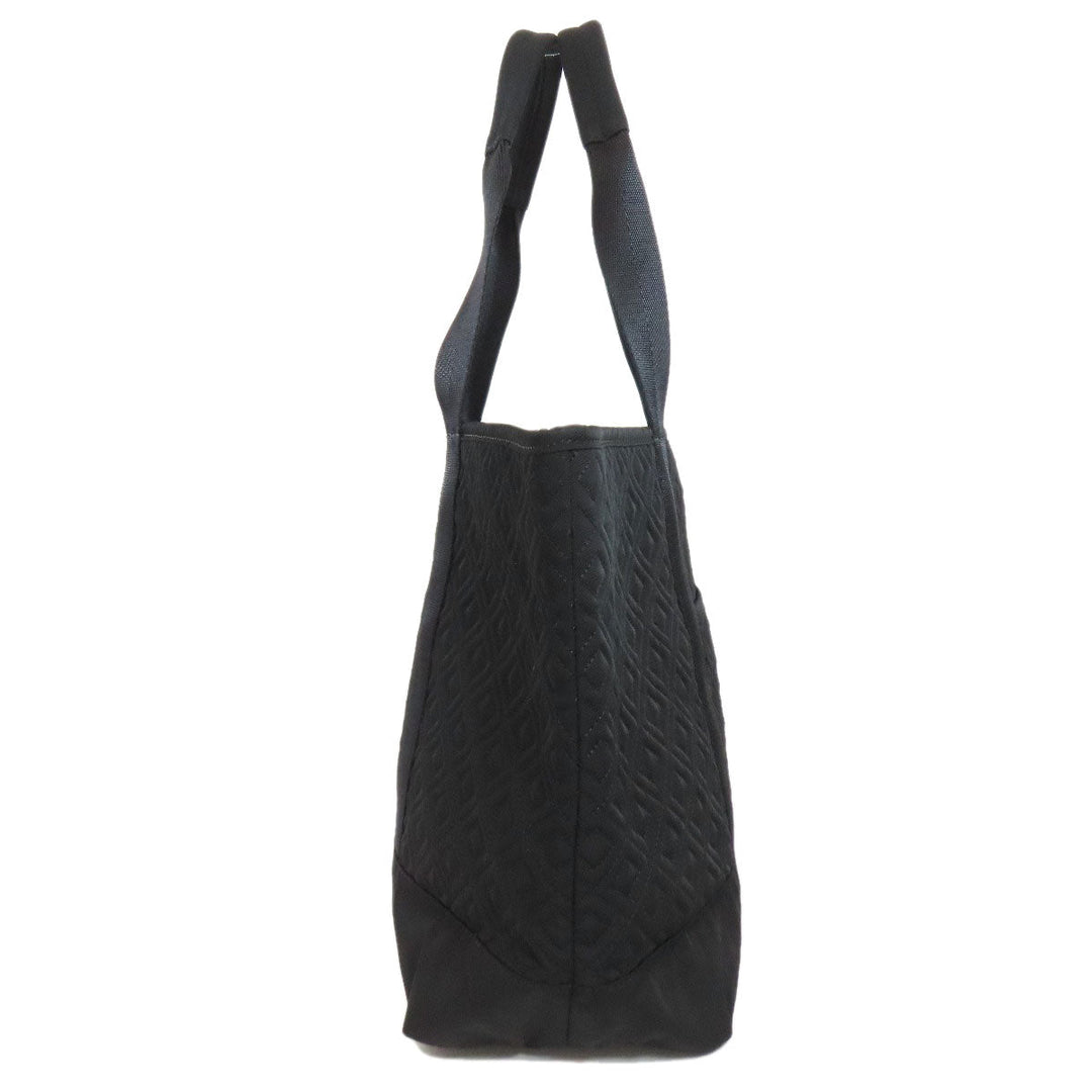 Tory Burch Tote Bag Nylon black logo Women Used Authentic