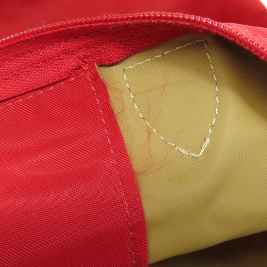 Longchamp Tote Bag Nylon Red Le Preage