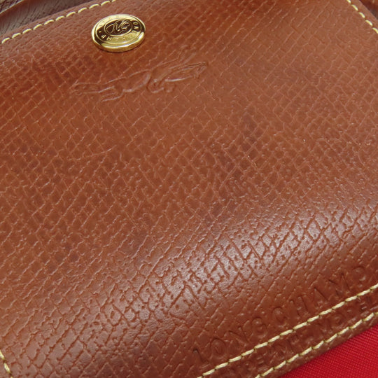 Longchamp Tote Bag Nylon Red Le Preage