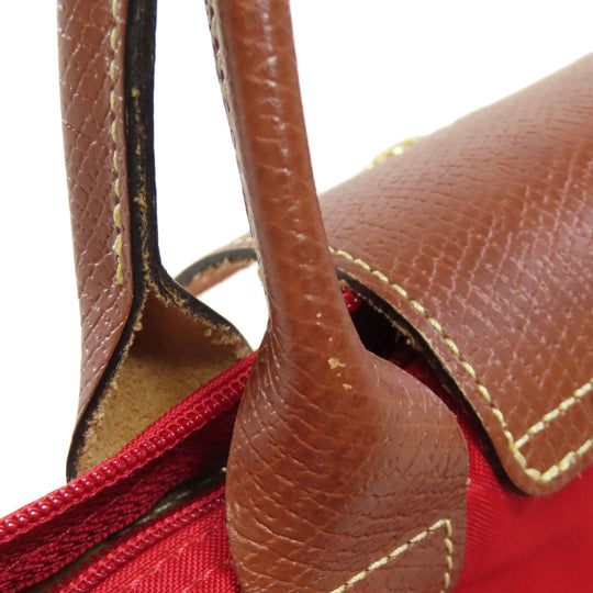 Longchamp Tote Bag Nylon Red Le Preage