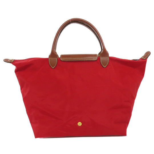Longchamp Tote Bag Nylon Red Le Preage