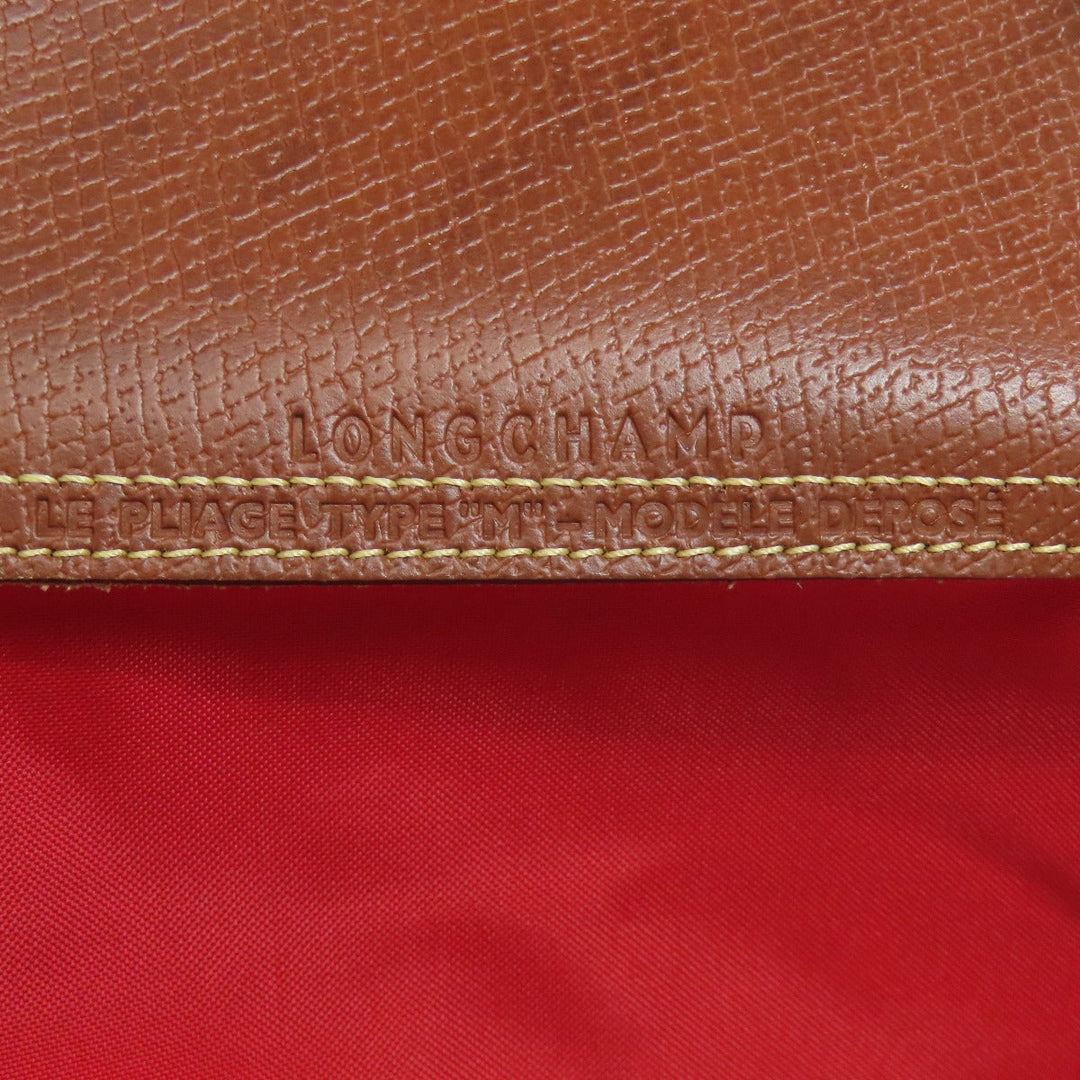 Longchamp Tote Bag Nylon Red Le Preage