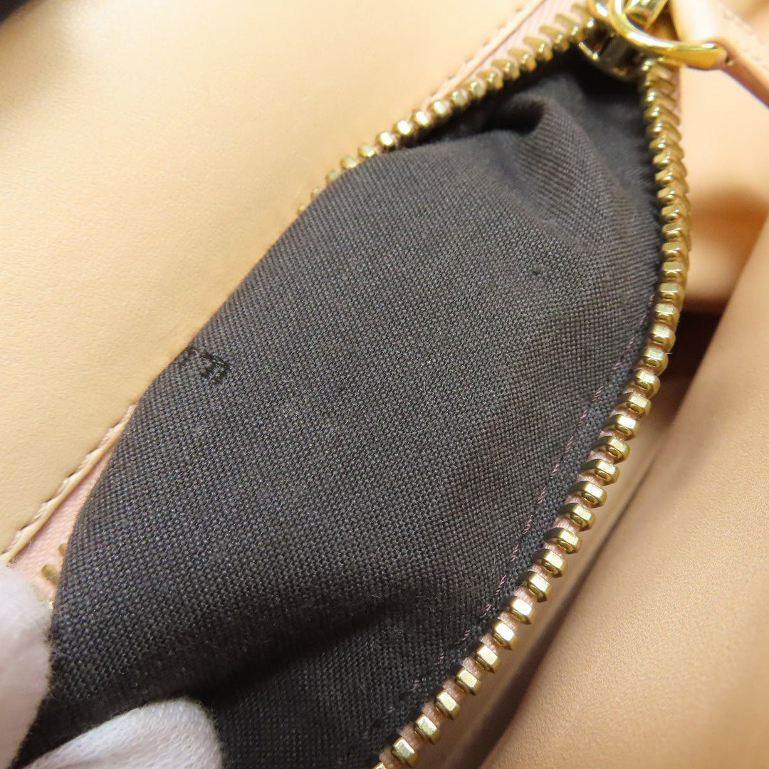 FENDI Handbag Calfskin black Peekaboo 2WAY