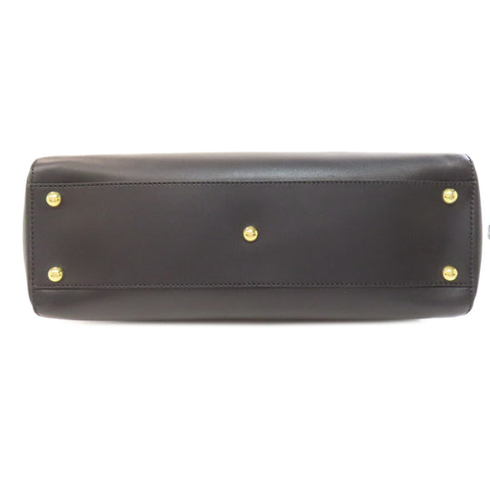 FENDI Handbag Calfskin black Peekaboo 2WAY