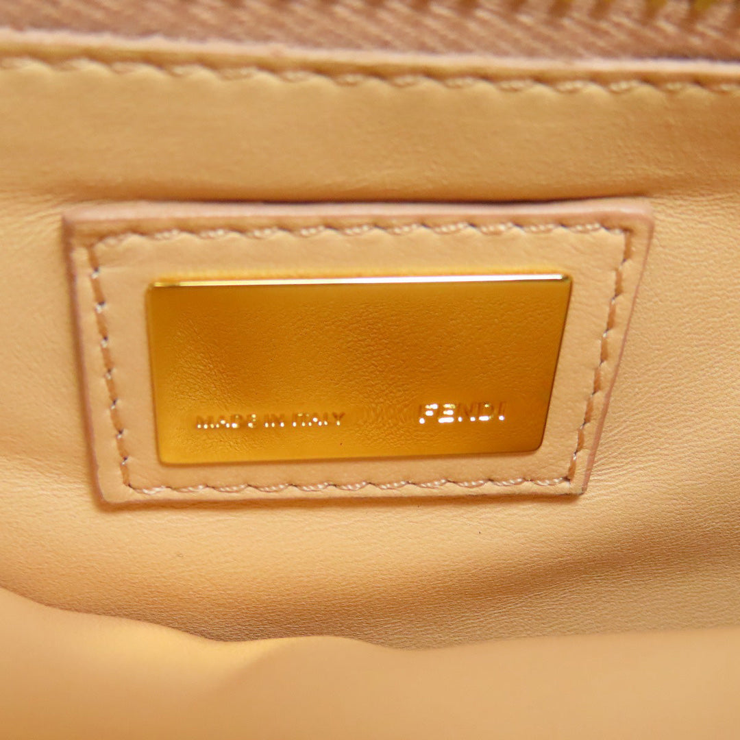 FENDI Handbag Calfskin black Peekaboo 2WAY