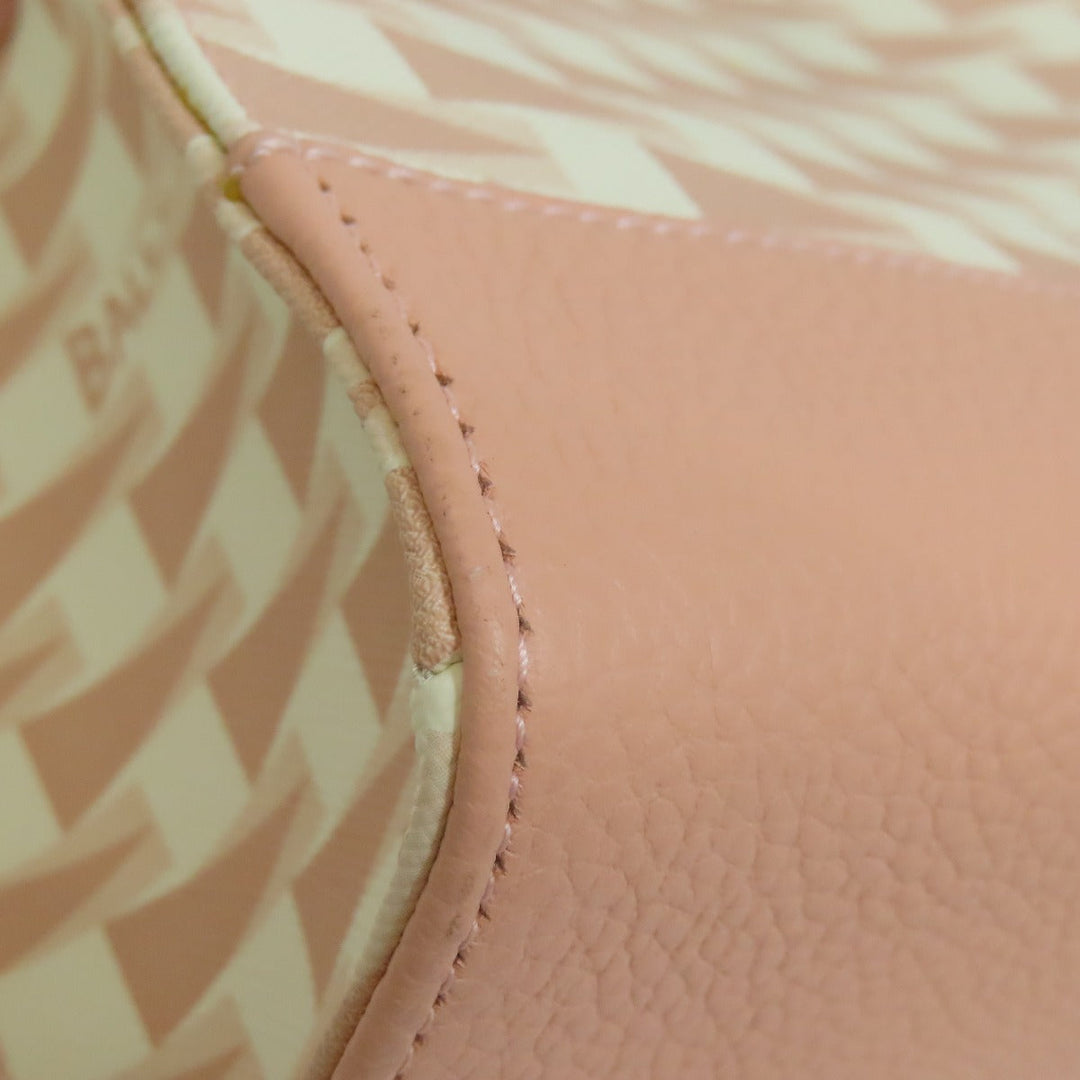 BALLY Handbag PVC pink 2WAY