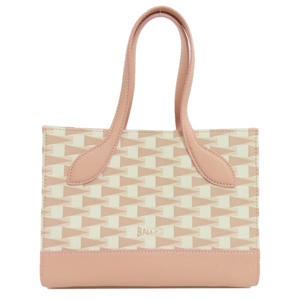 BALLY Handbag PVC pink 2WAY