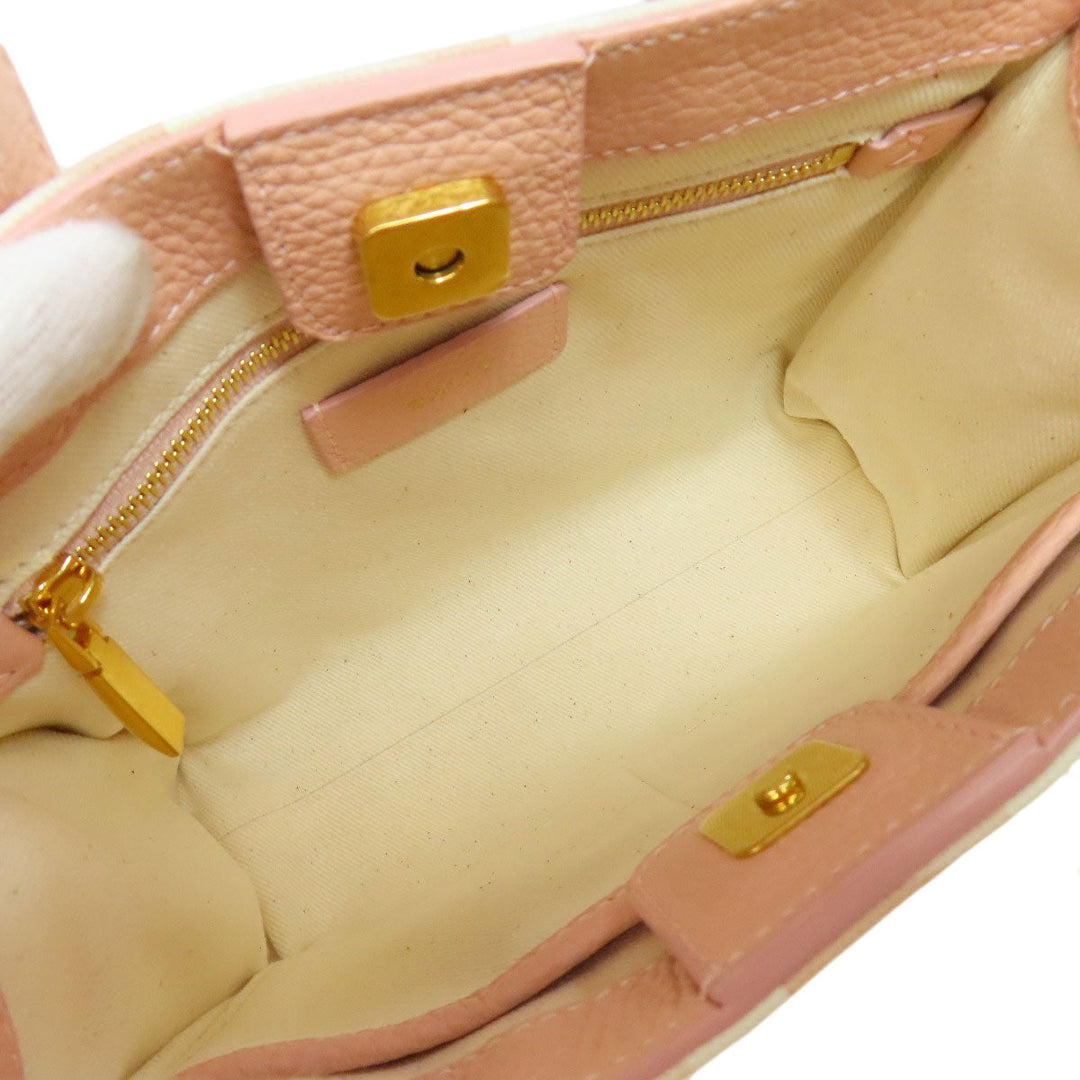 BALLY Handbag PVC pink 2WAY