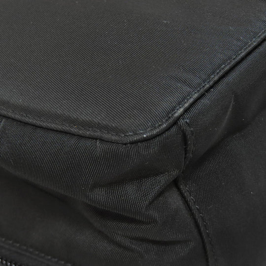 PRADA Handbag B6905 Nylon black Makeup bag logoMetal