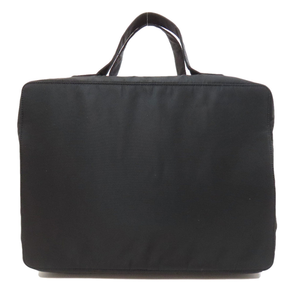 PRADA Handbag B6905 Nylon black Makeup bag logoMetal