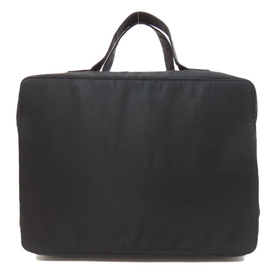 PRADA Handbag B6905 Nylon black Makeup bag logoMetal