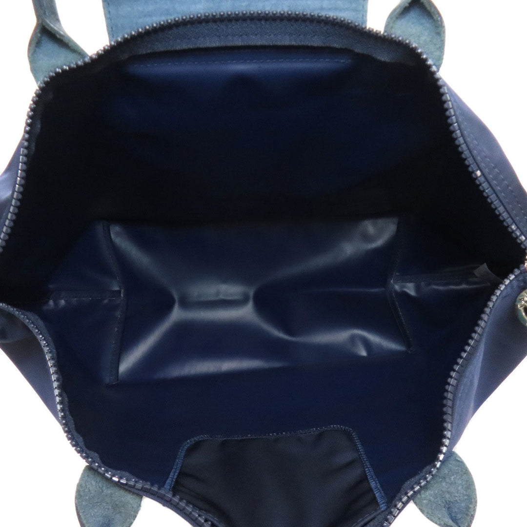 Longchamp Tote Bag Nylon Navy Le Preage 2WAY