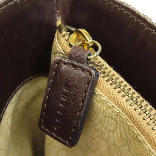 CELINE Tote Bag canvas Brown C Macadam Women Used Authentic