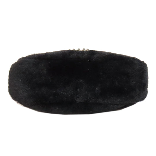 MARC JACOBS Handbag fur black Double J 2WAY