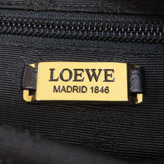 LOEWE Handbag lambskin black anagram