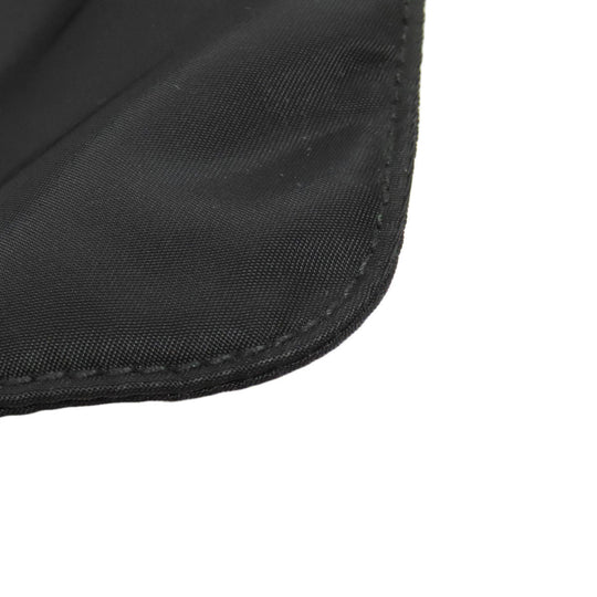 PRADA Shoulder Bag 1BH978 Nylon black logoMetal
