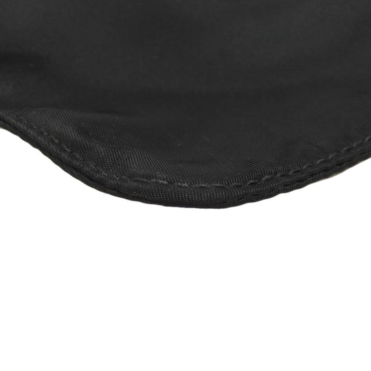 PRADA Shoulder Bag 1BH978 Nylon black logoMetal