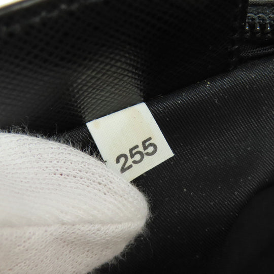 PRADA Shoulder Bag 1BH978 Nylon black logoMetal