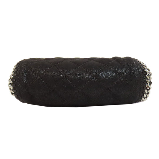 Stella McCartney Tote Bag polyester black Falabella 2WAY Women Used Authentic