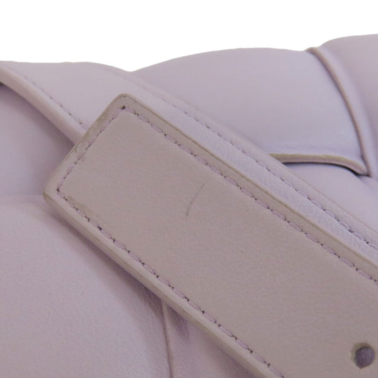 BOTTEGAVENETA Shoulder Bag Calfskin purple Padded cassette