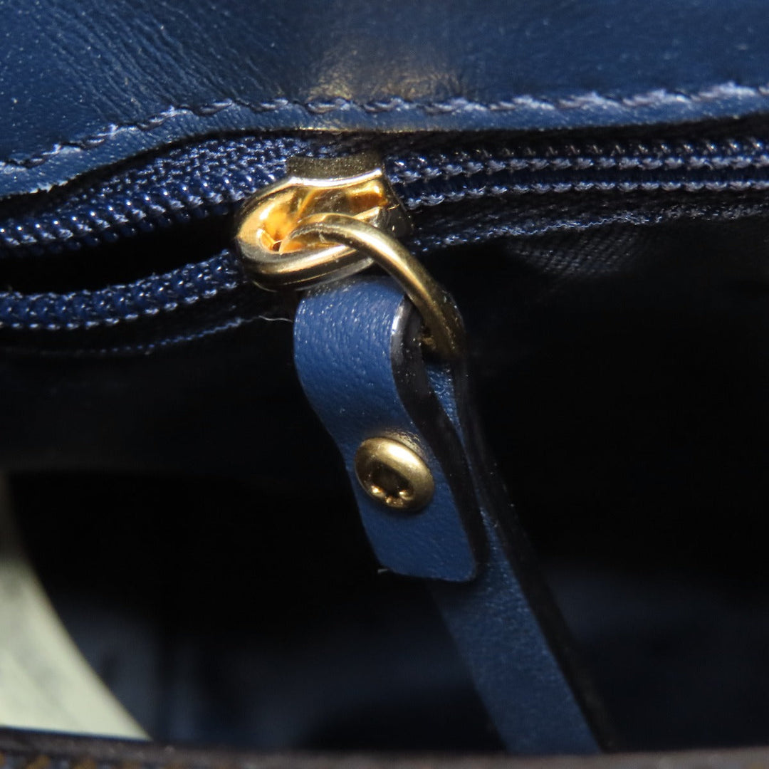 Kate Spade Handbag denim blue Studs 2WAY