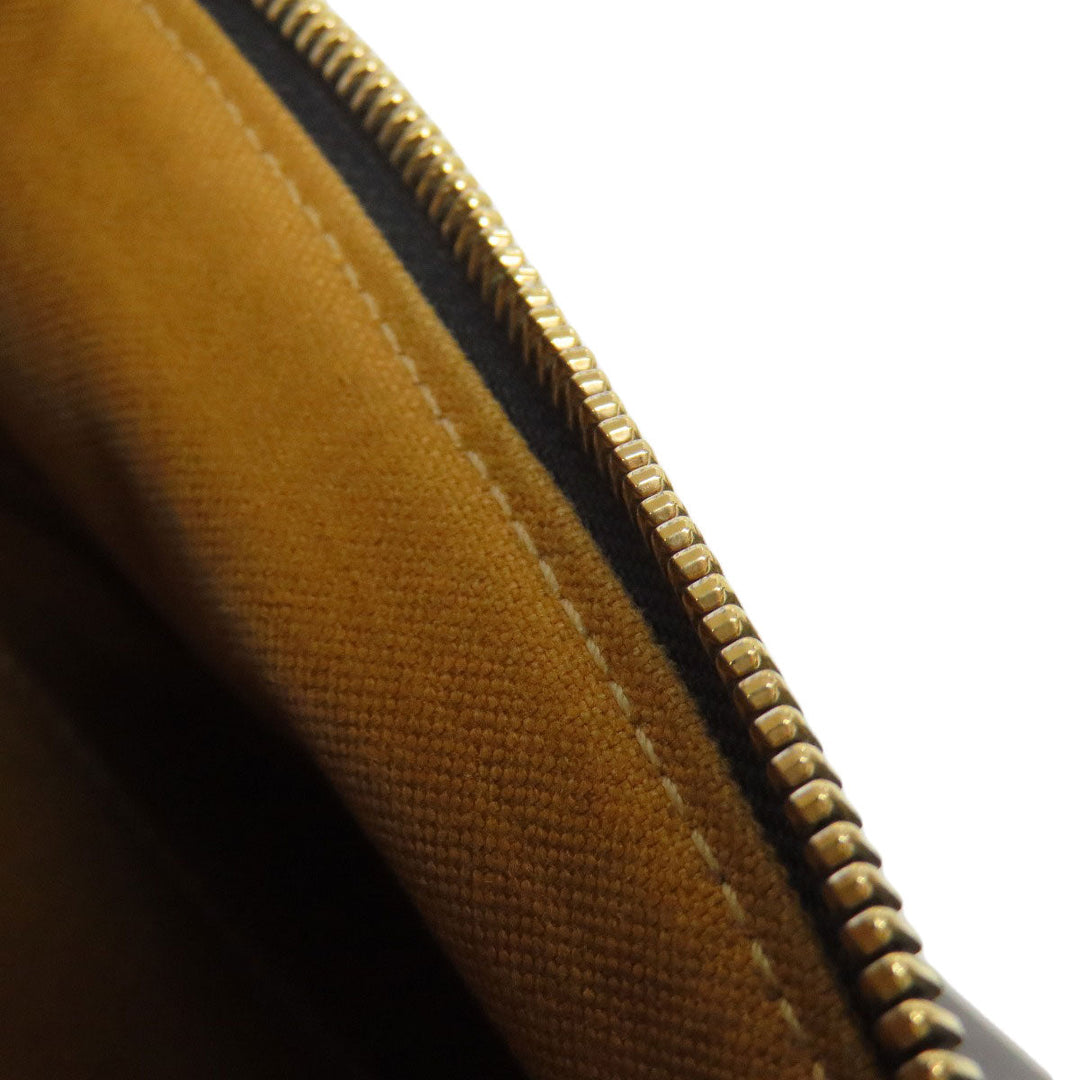 CELINE Sling bag PVC Brown Triomphe Women Used Authentic