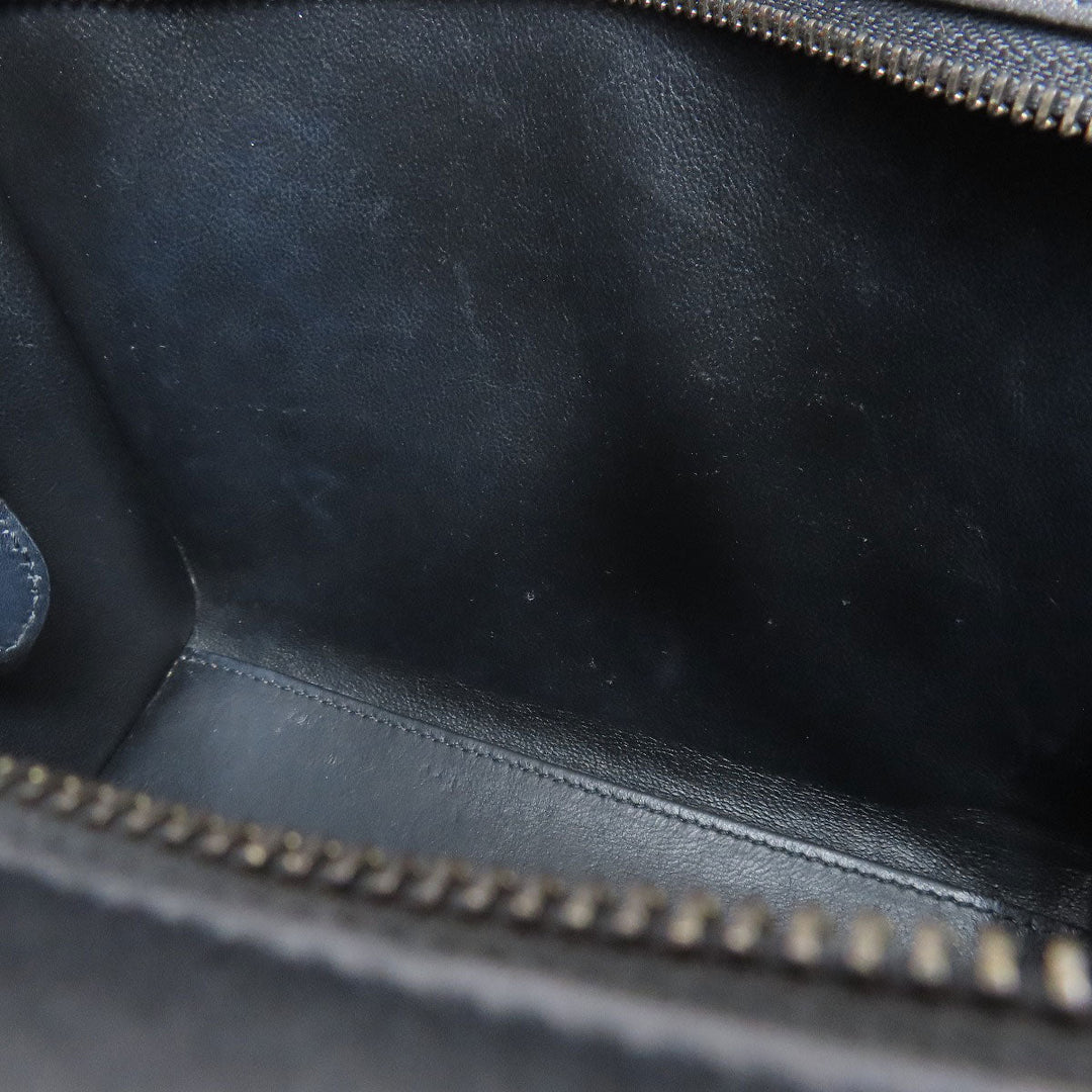 CELINE Handbag Calfskin black Luggage Nano 2WAY
