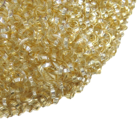 ANTEPRIMA Handbag PVC gold Wire bag ribbon charm Women Used Authentic