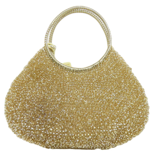 ANTEPRIMA Handbag PVC gold Wire bag ribbon charm Women Used Authentic