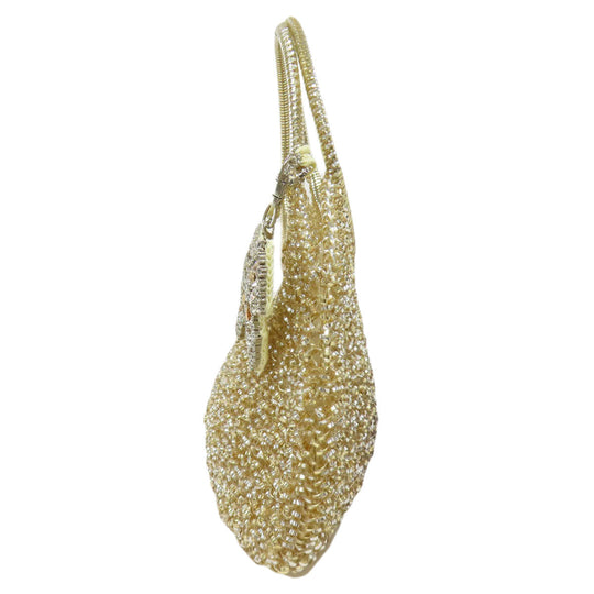 ANTEPRIMA Handbag PVC gold Wire bag ribbon charm Women Used Authentic