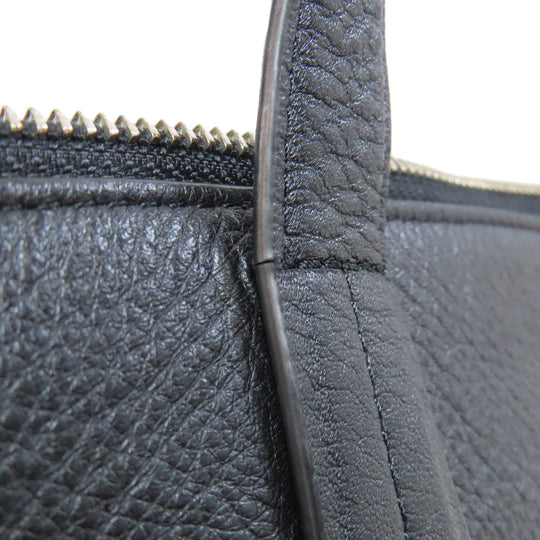 Furla Handbag leather black 2WAY