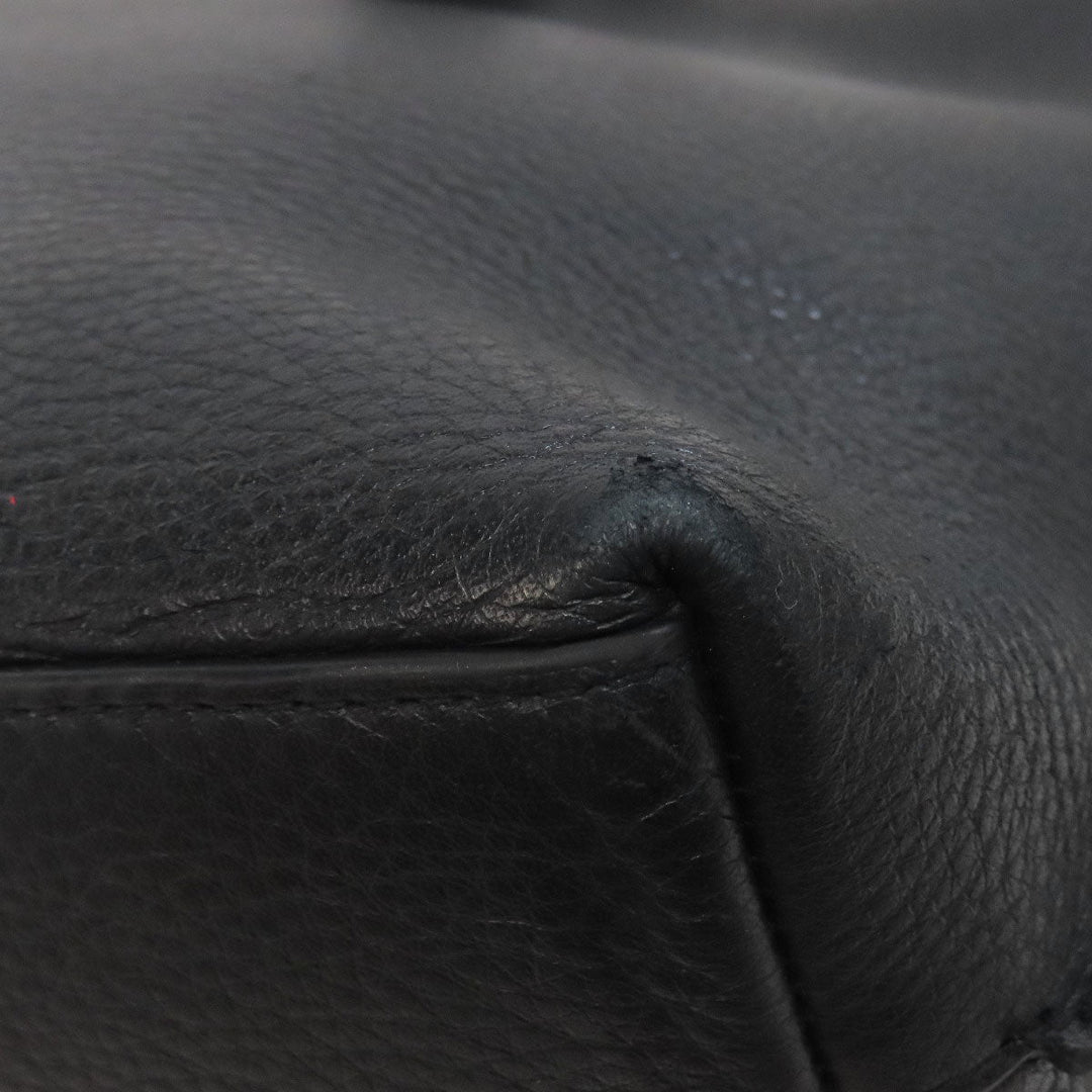 Furla Handbag leather black 2WAY