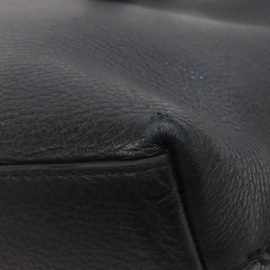 Furla Handbag leather black 2WAY