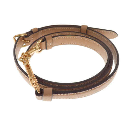 COACH Shoulder Bag CA214 leather Brown Molly Bucket one belt 2WAY Women Used Authentic