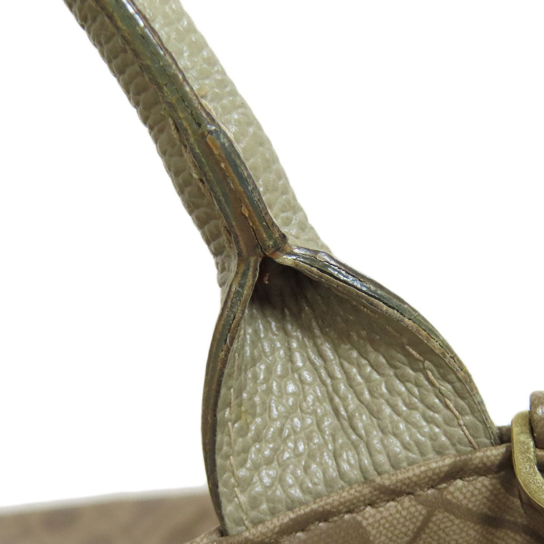 GHERARDINI Handbag polyester Brown Logo motif softy