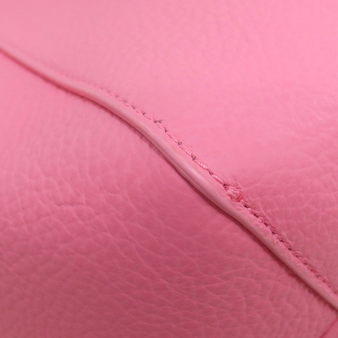 Furla Handbag leather pink 2WAY