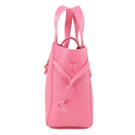 Furla Handbag leather pink 2WAY